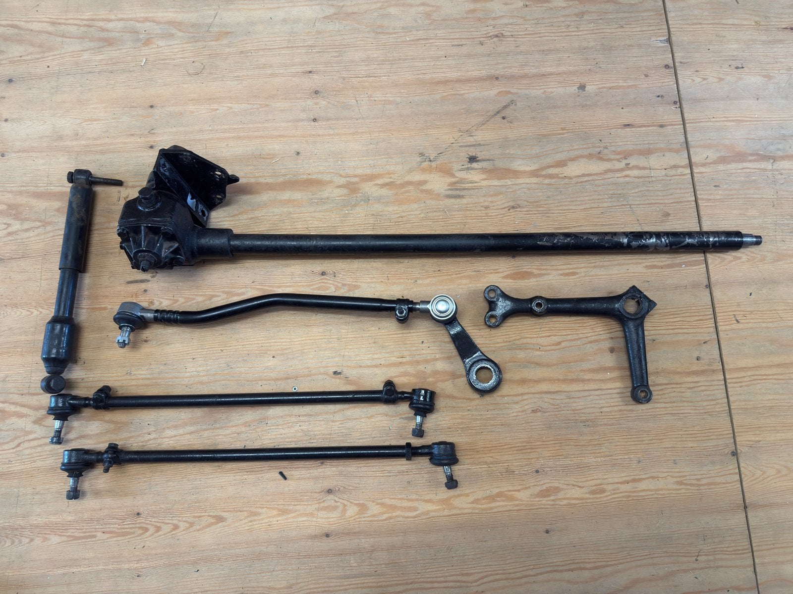 Vw t1 spijlbus complete stuurinrichting, Ophalen of Verzenden, Gebruikt, Oldtimer onderdelen