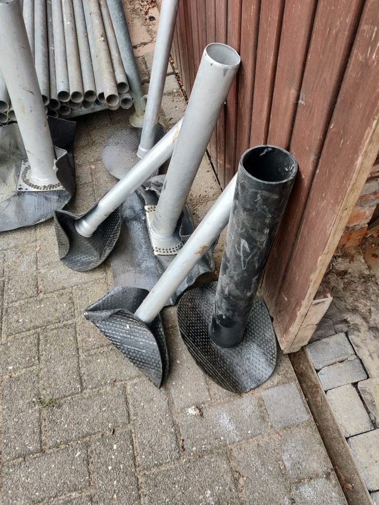 afvoerpijpen dak, Doe-het-zelf en Verbouw, Ventilatie en Afzuiging, Ophalen, Nieuw, Afzuiger