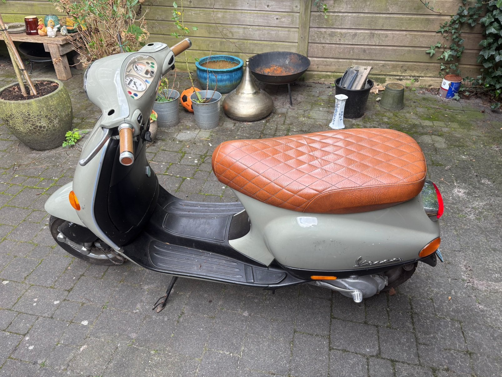 Vespa et2 50cc 2004, Ophalen, Zo goed als nieuw, Benzine, Overige merken
