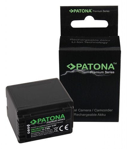 Premium Battery Panasonic VW-VBT380 HC-V750EB W580 V550EB, Nieuw