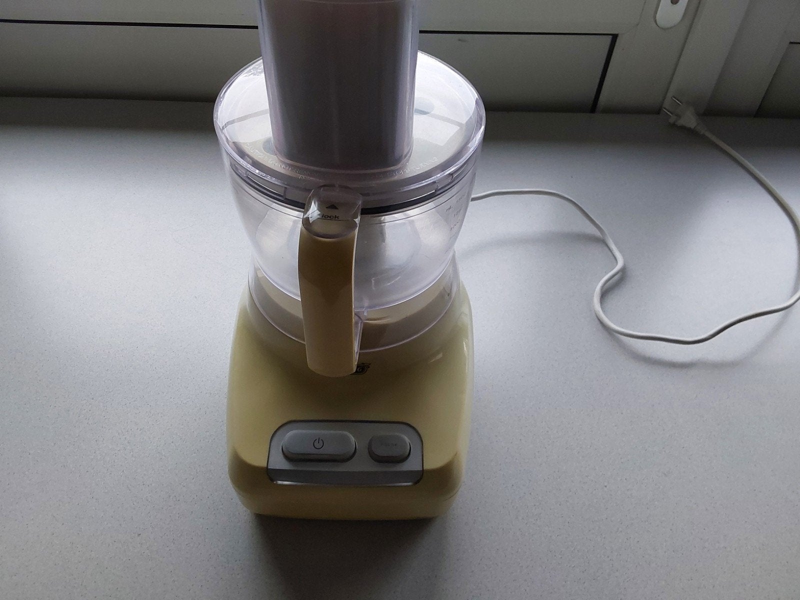 Compacte keukenmachine met diverse opzetstukken, Minder dan 1 liter, Ophalen, Gebruikt, 1 snelheid