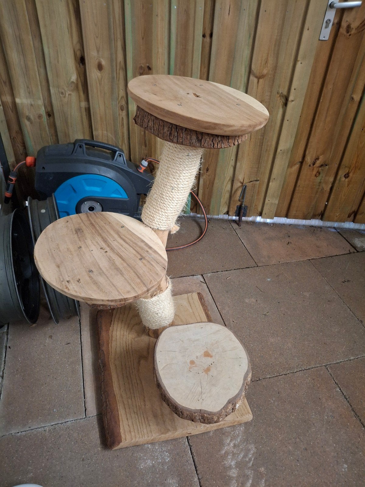 houten krabpaal met nieuw sisal touw, Dieren en Toebehoren, Ophalen