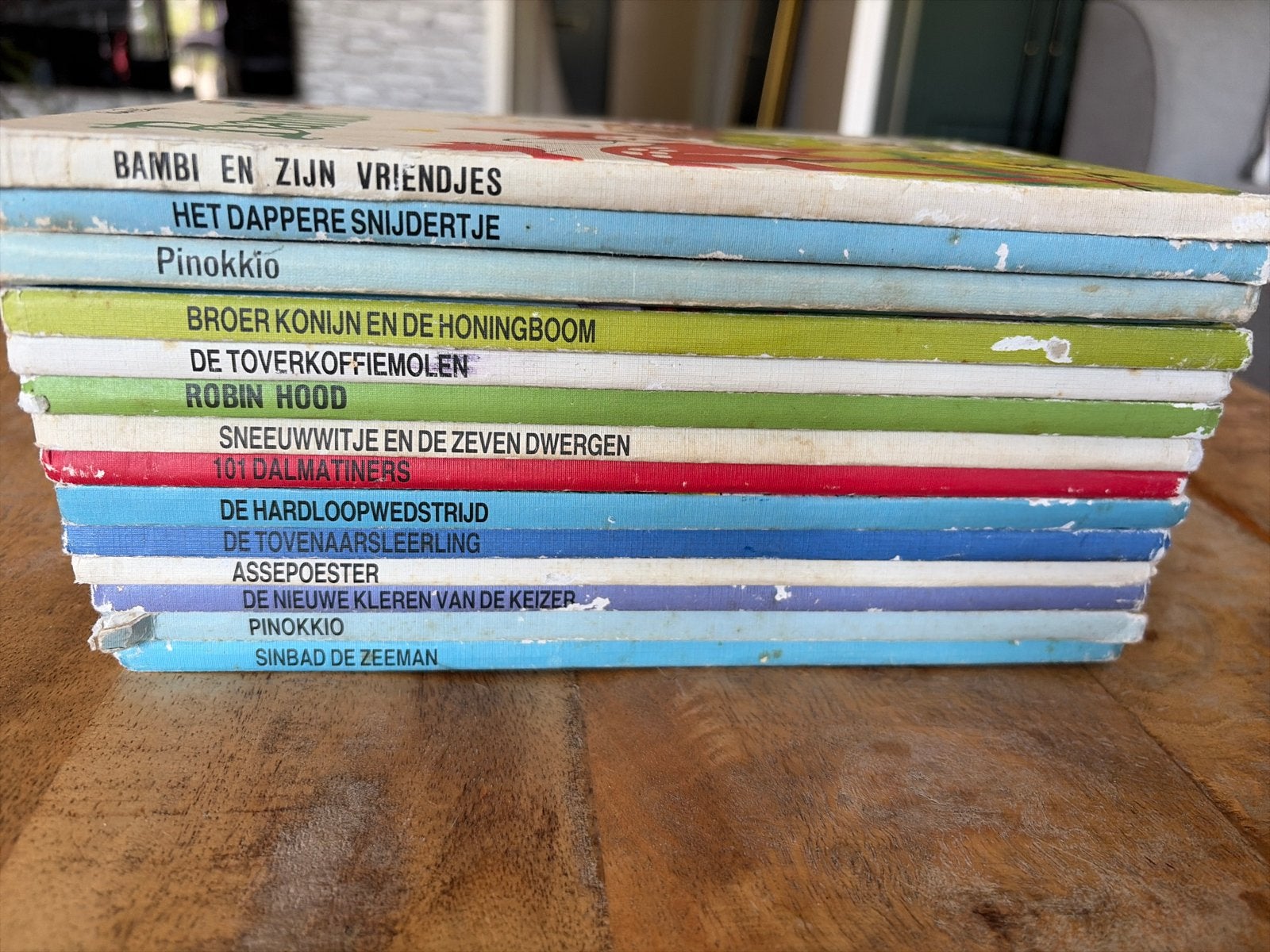 Disney Sprookjesboeken Collectie - 12 Vintage Boekjes, Ophalen of Verzenden, Gelezen, Sprookjes