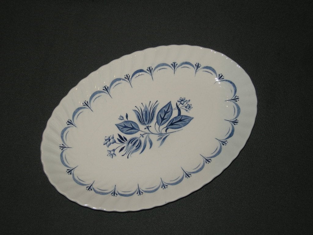 Ridgway Ascot, 2 vleesschaaltjes 21,5 x 14,5 cm., Antiek en Kunst, Ophalen of Verzenden
