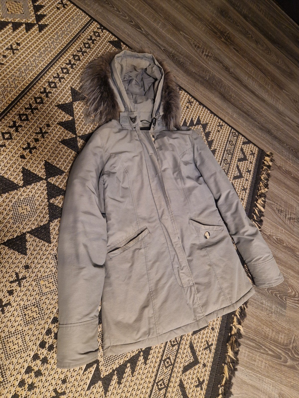 Airforce winterjas dames maat M, Maat 38/40 (M), Airforce, Ophalen of Verzenden, Grijs
