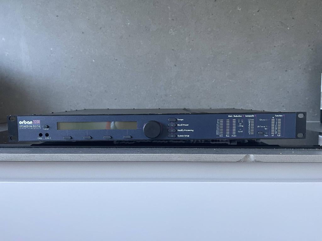 Optimod 2200, Ophalen, Gebruikt, Audio