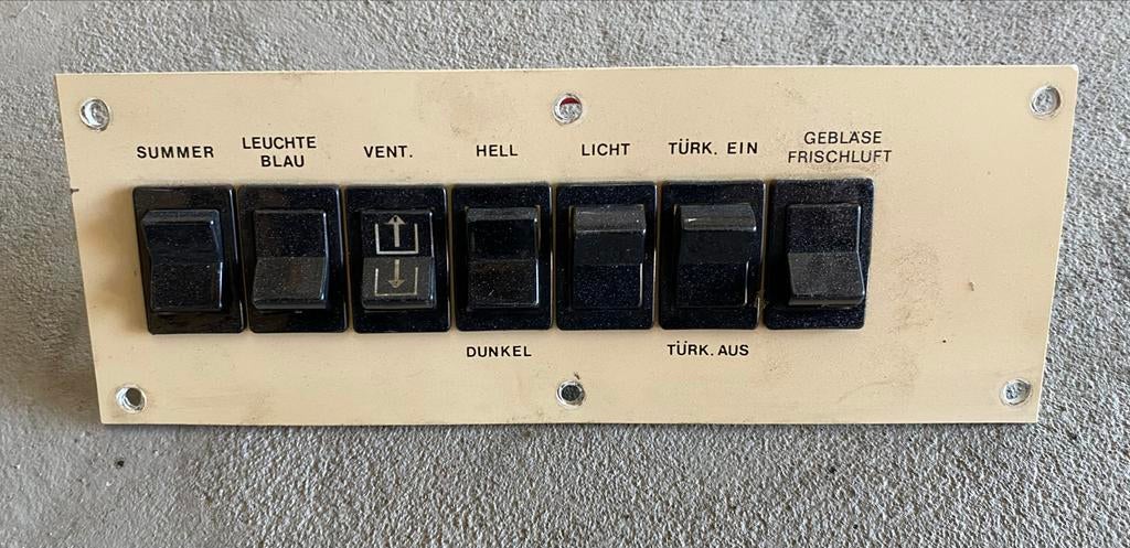 Bedieningspaneel Mercedes 609D, Ophalen of Verzenden, Gebruikt, Mercedes-Benz