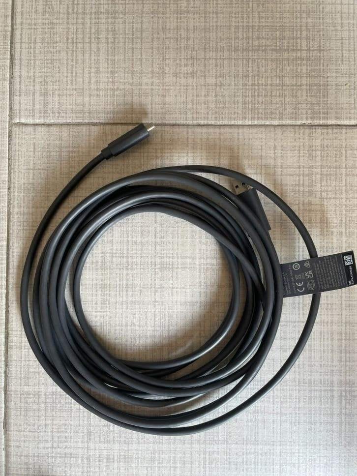 Originele Logitech Z00007 5m USB-A/C Kabel 502-0013308, Ophalen of Verzenden, Zo goed als nieuw, Bedraad