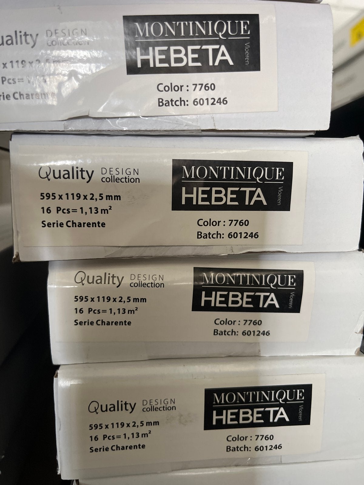 Montinique Hebeta Vloeren - Serie Charente 7760, Ophalen, Nieuw, Minder dan 5 m², Overige typen