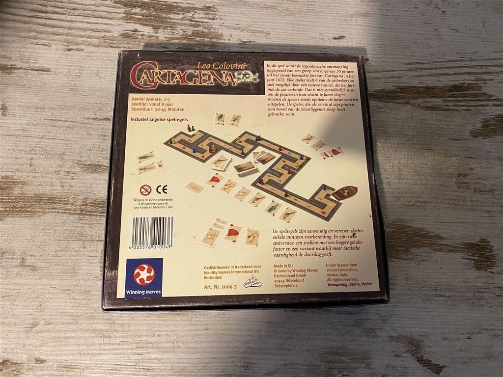 Cartagena winning moves [s698], Verzenden, Zo goed als nieuw