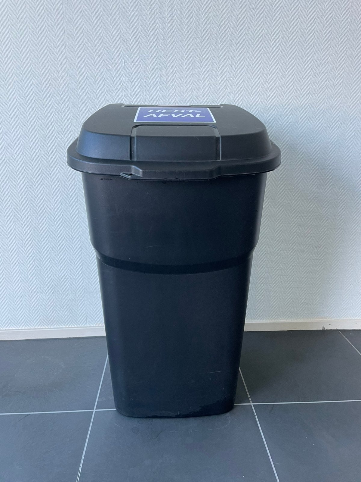 ROTHO afvalbak/prullenbak ATLAS 120 liter ZGAN, Ophalen, Kunststof, 40 liter of meer, Zo goed als nieuw