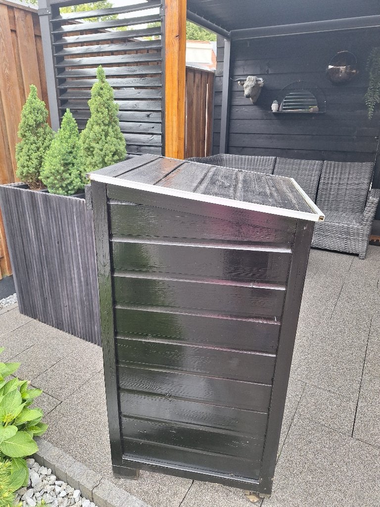 kliko berging, Tuin en Terras, Bergingen en Tuinkasten, Ophalen, Gebruikt, Hout, Containerberging