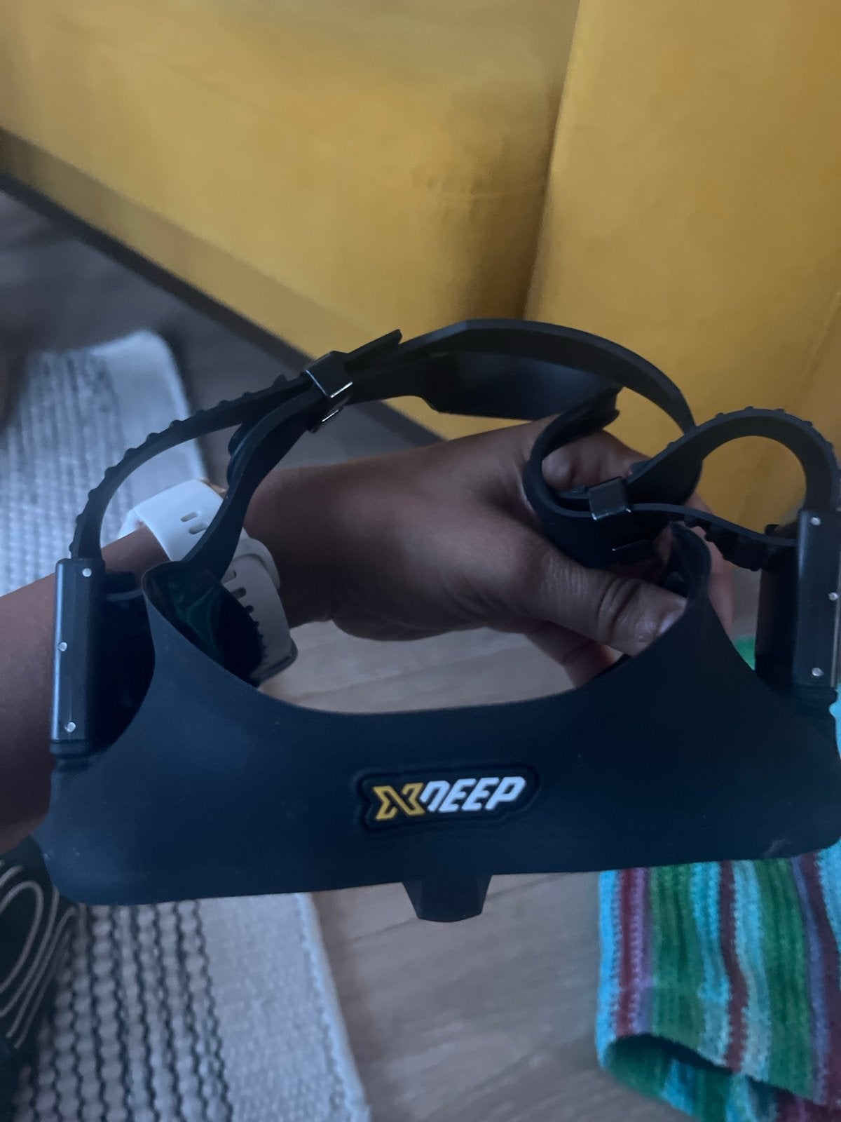 XDEEP Frameless Duikmasker - Zwart, Watersport en Boten, Ophalen, Nieuw, Duikbril of Snorkel