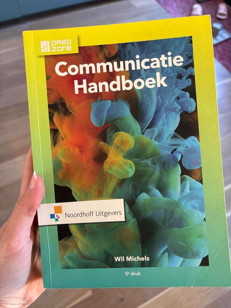 Communicatie Handboek - Wil Michels (5e druk), Boeken, Studieboeken en Cursussen, Zo goed als nieuw, HBO, Gamma, Ophalen