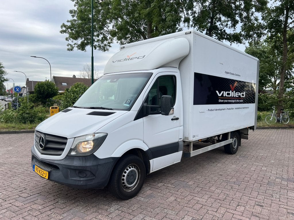 Mercedes Sprinter Bakwagen 2016 – Rijdend met werk, Auto's, 13 km/l, Achterwielaandrijving, 4 cilinders, Wit