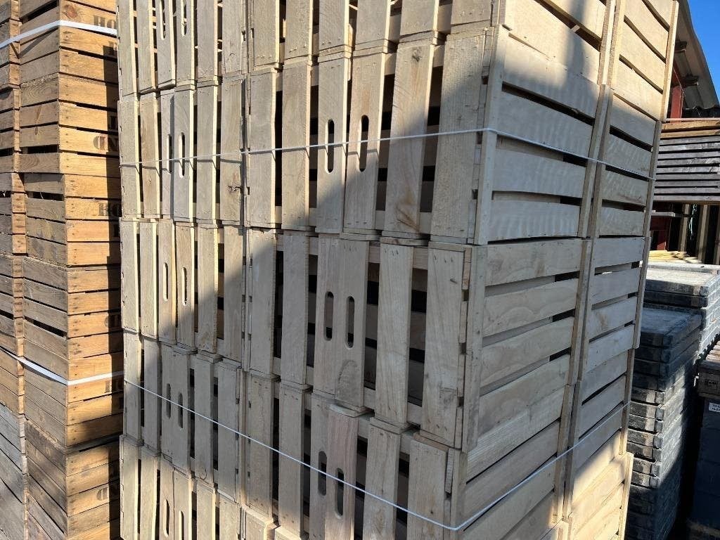 Nieuwe 3-lats Beuken kisten met handvaten , ZEER MOOI, Huis en Inrichting, Woonaccessoires | Kisten, Ophalen, Nieuw, 50 tot 100 cm