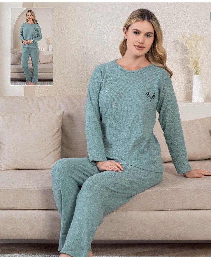 Partij Dames Huispakken / Pyjamasets 13 Kleuren – M t/m XXL, Maat 38/40 (M), Meerkleurig, Trading Company Neco, Nieuw