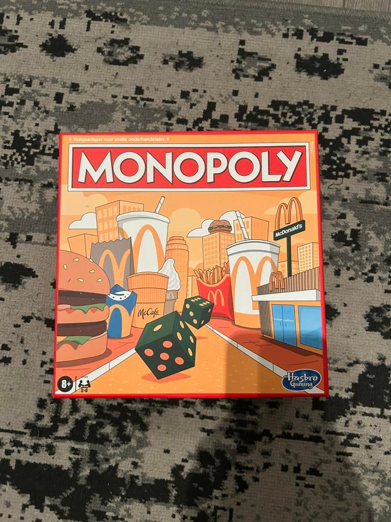 Mc donalds monopoly, Vijf spelers of meer, Ophalen of Verzenden, Nieuw