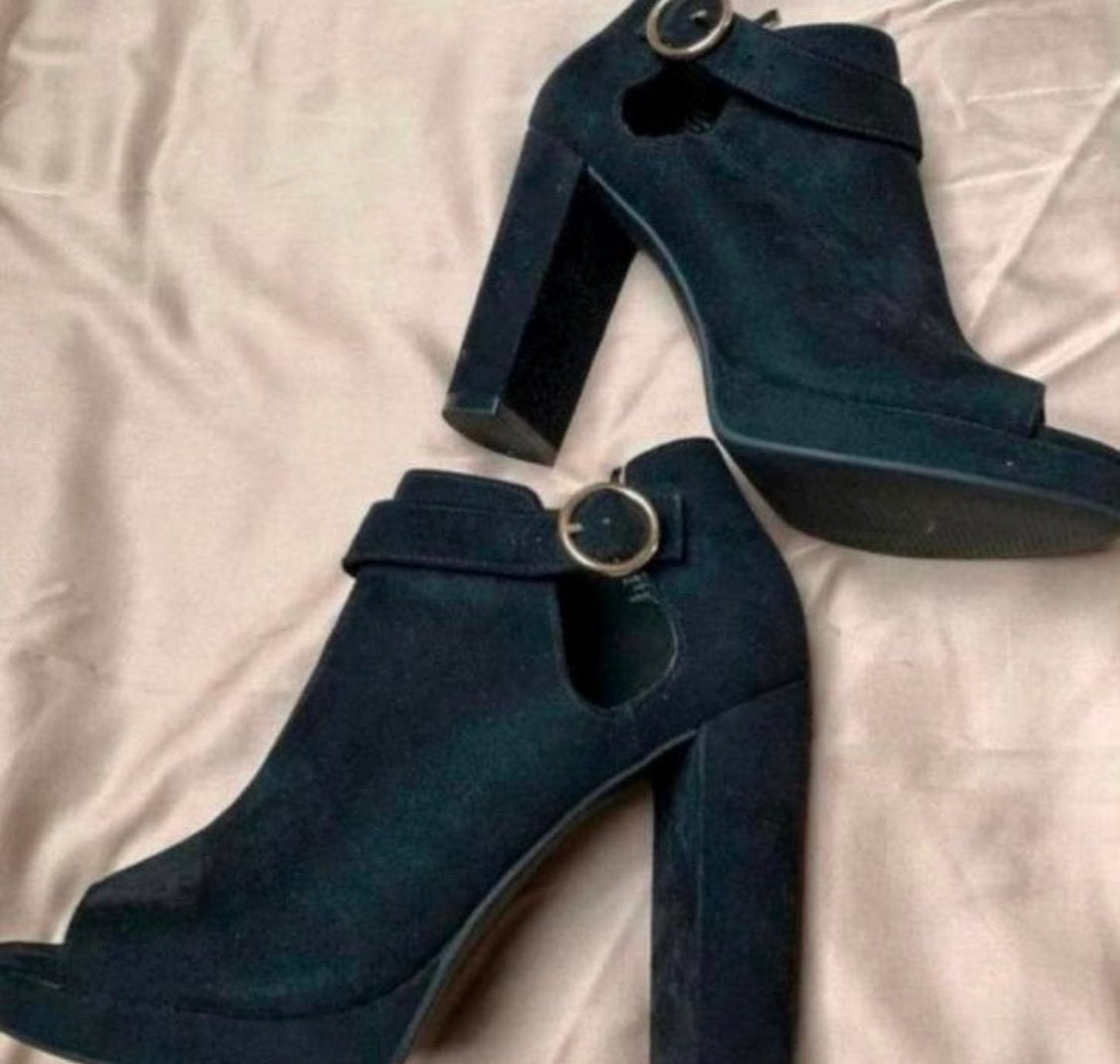 Zwarte schoenen H&M maat 37, Zwart, Ophalen of Verzenden, Zo goed als nieuw, Schoenen met hoge hakken