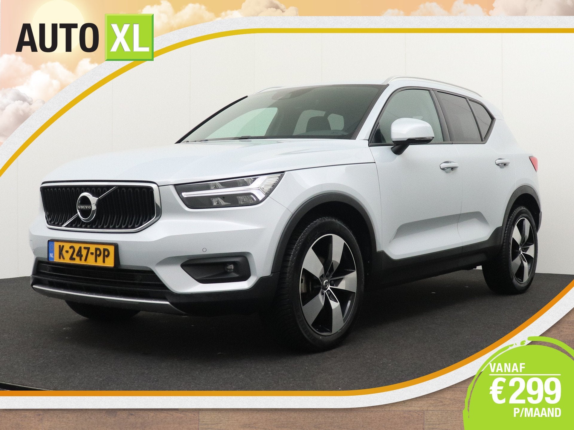 Volvo XC40 130 PK Business Plus Carplay Camera Dodehoek 19', Auto's, Volvo, Voorwielaandrijving, Dealer onderhouden, Stof, Gebruikt