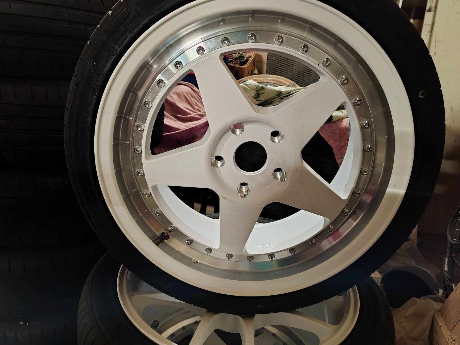 JR Wheels Jr6 18 inch velgen met Toyo Proxes banden, Ophalen, Nieuw
