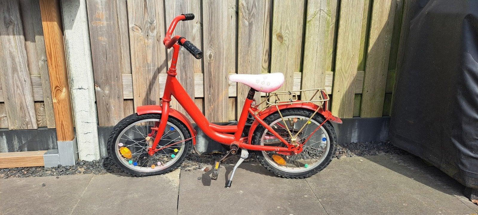 Kinderfiets, Minder dan 47 cm, Ophalen of Verzenden, Gebruikt, Staal