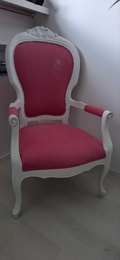Brocante stoel opknapper, Ophalen