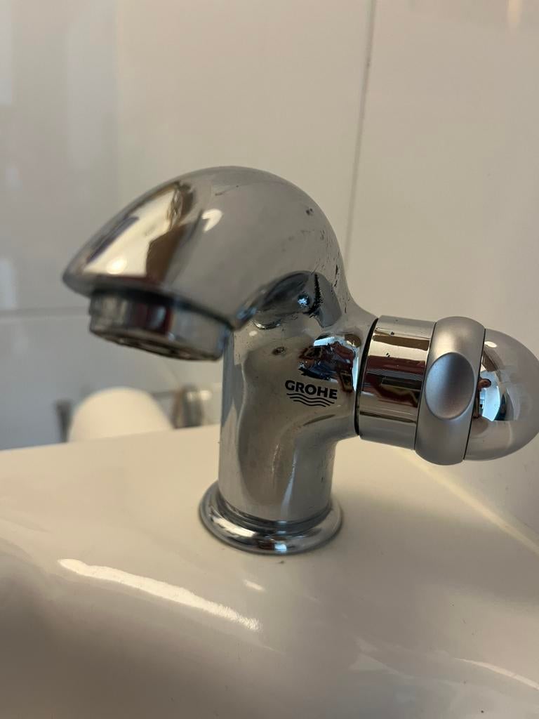 Badkamer wastafel, Doe-het-zelf en Verbouw, Sanitair, Ophalen, Gebruikt, Wastafel