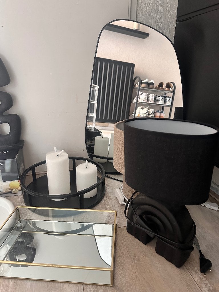 Woon accessoires, Huis en Inrichting, Ophalen, Zo goed als nieuw, Beige, Overige typen