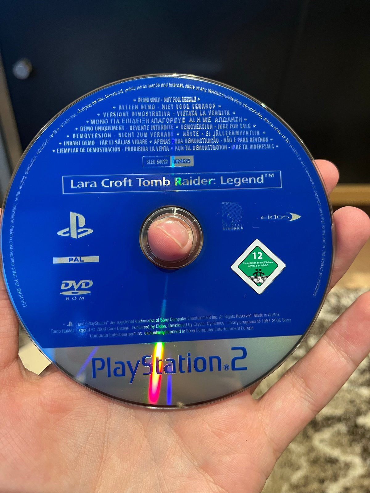 Lara Croft Tomb Raider: Legend PS2 Demo -not for sale versie, Avontuur en Actie, Gebruikt, 1 speler, Ophalen of Verzenden
