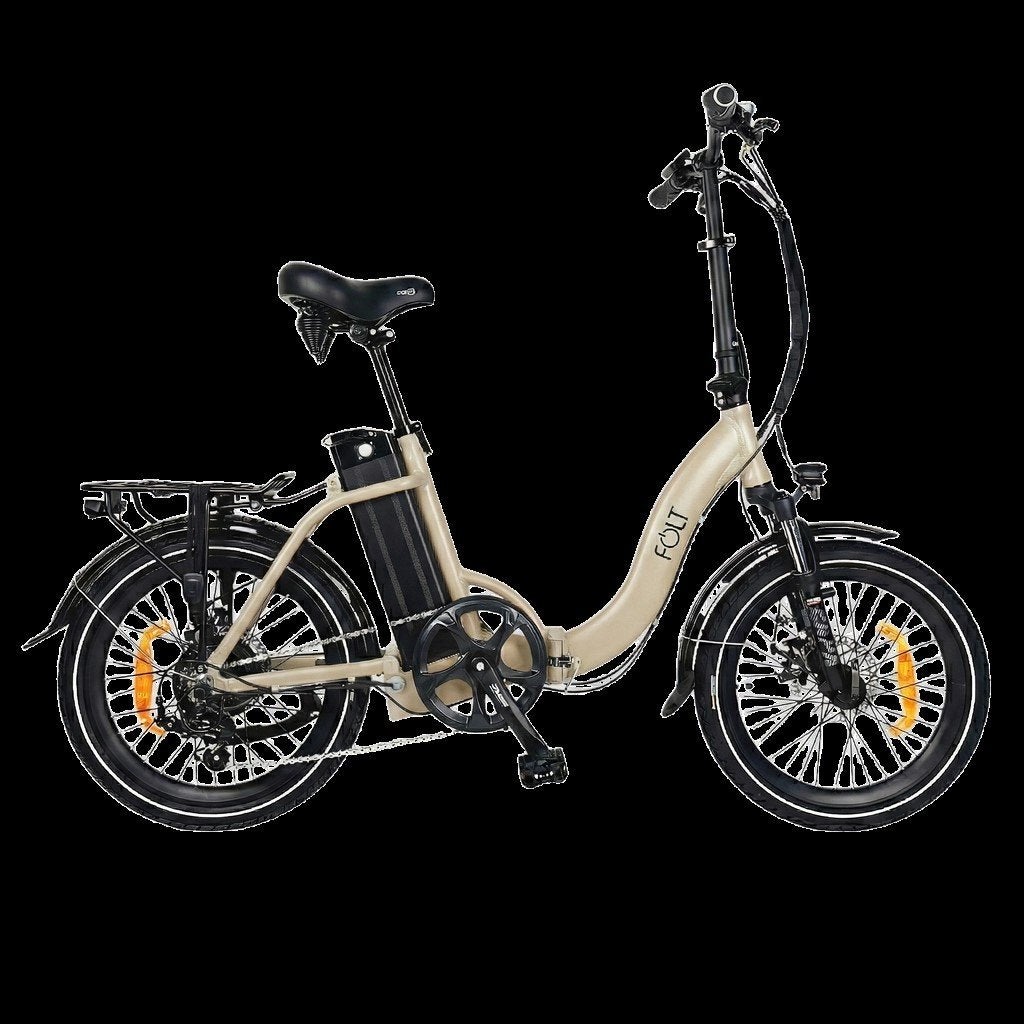Folt elektrische vouwfiets, 20 inch of meer, Versnellingen, Zo goed als nieuw, Totaal opvouwbaar
