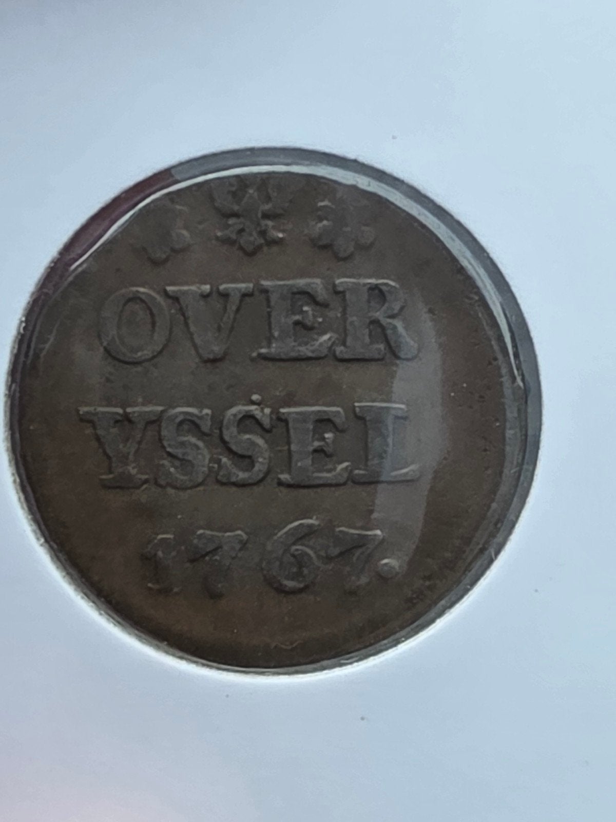 Mooie Duit Overijssel 1767, Ophalen of Verzenden, Vóór koninkrijk, Losse munt