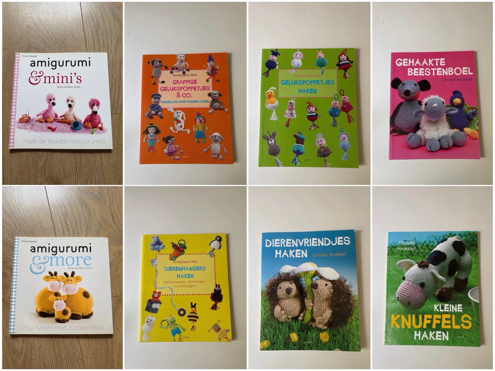 Haak boekjes - 8x Nederlandstalig - €10 p/boek, Ophalen of Verzenden, Gebruikt, Haken, Patroon of Boek
