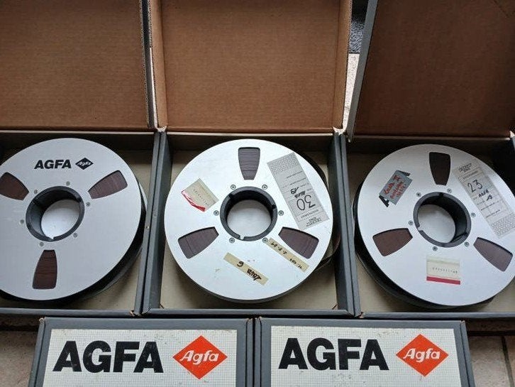 Agfa PEM 469 professionele studiomastertape, Ophalen of Verzenden, Onderdeel, Met banden