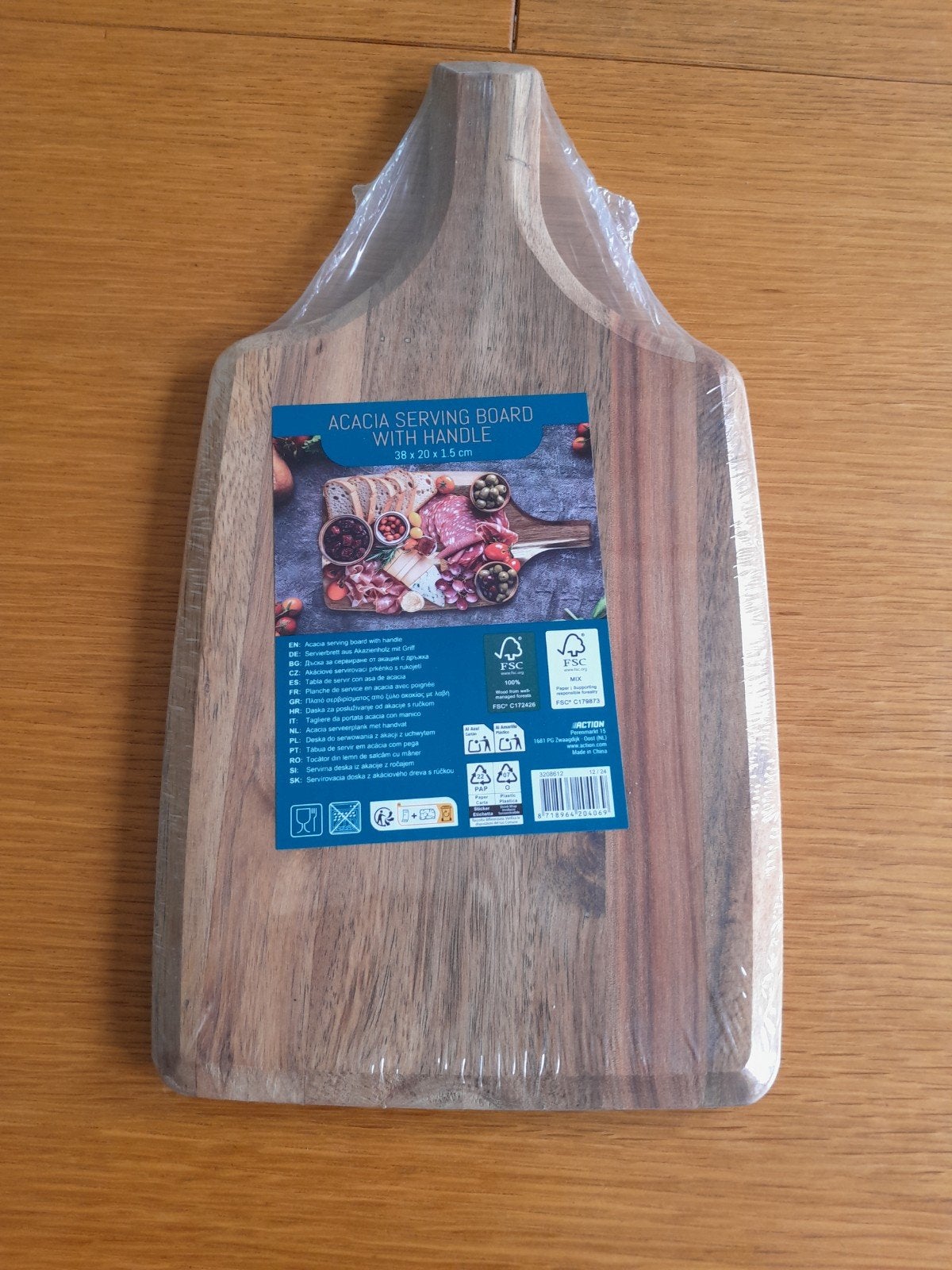 Borrel plank, Ophalen of Verzenden, Nieuw, Hout, Bruin