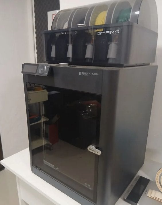 Bambulab P1S Combo met AMS, Computers en Software, Ophalen, Zo goed als nieuw, Filament, Ingebouwde Wi-Fi