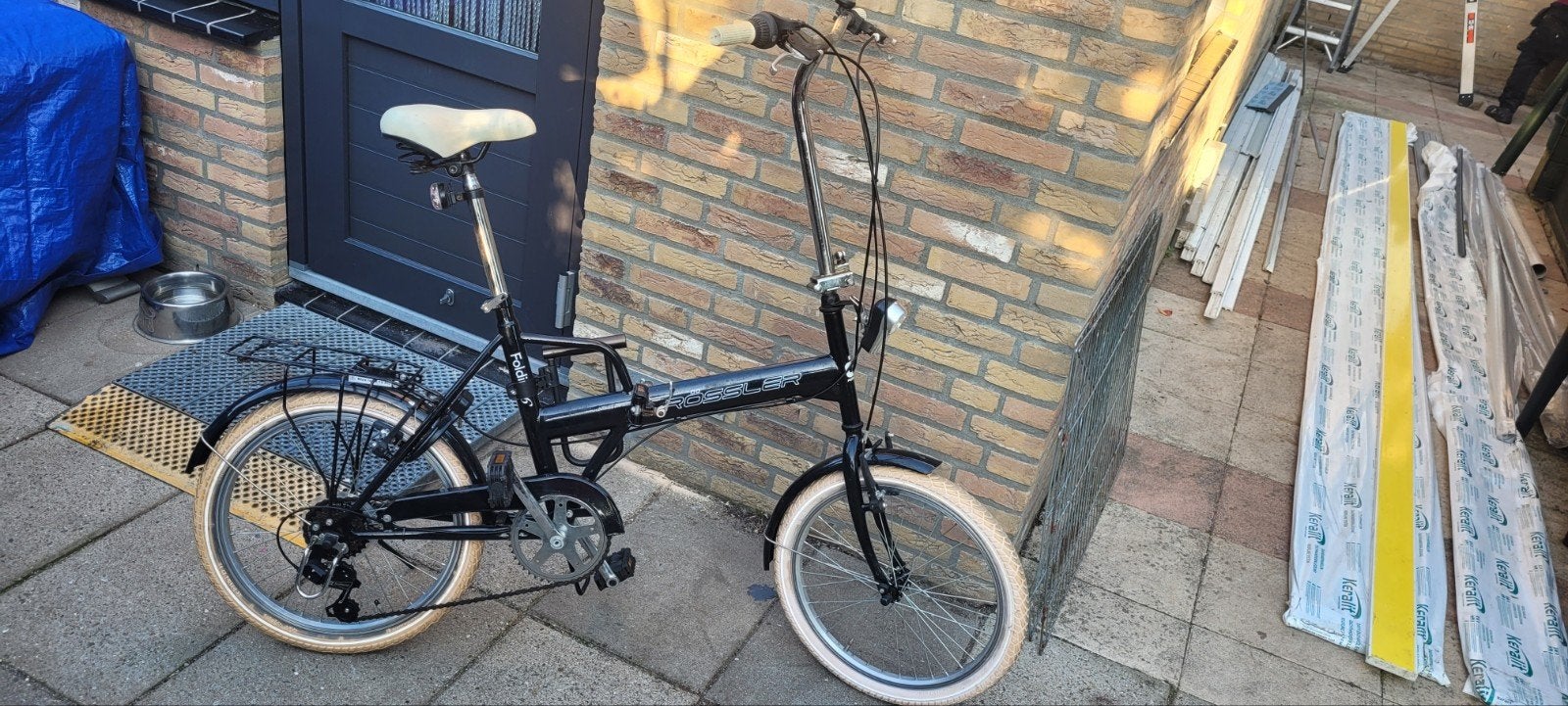 Rossler Folding 6 Vouwfiets - 20 inch wielen, hoog stuur, Gebruikt, Versnellingen, Ophalen, Overige merken