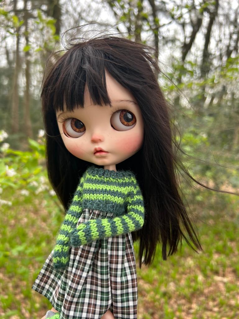 Custom Blythe doll Friendly Wreckles Takara van Suedolls, Ophalen of Verzenden, Zo goed als nieuw, Pop