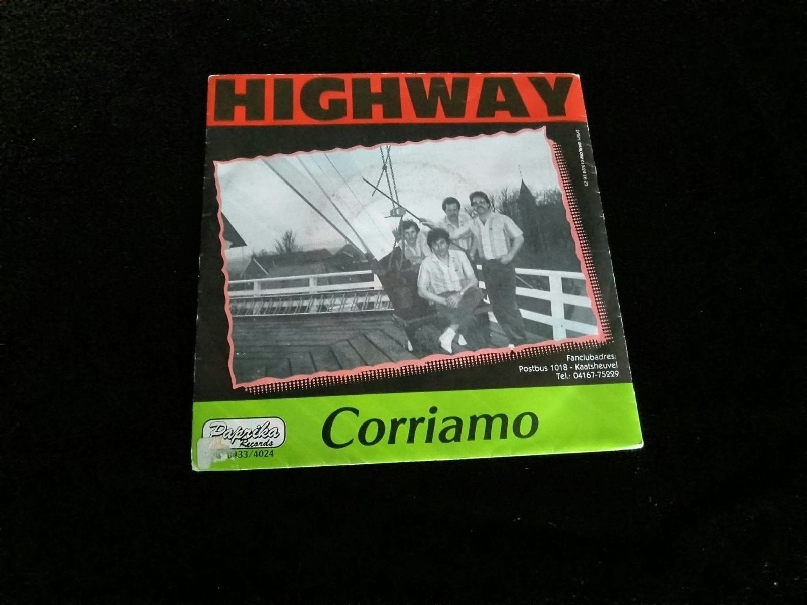 Highway - Corriamo (Single), Cd's en Dvd's, Ophalen of Verzenden, Gebruikt