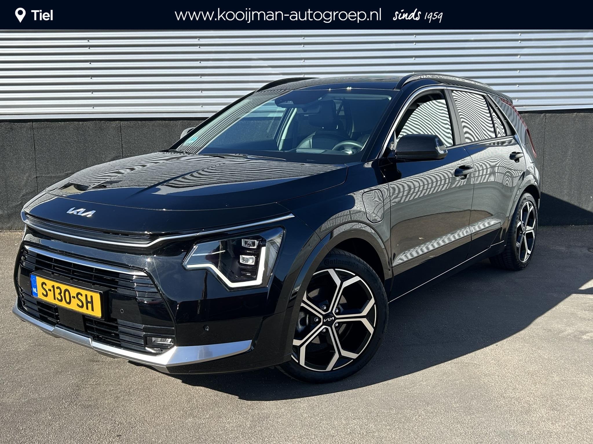 Kia Niro 1.6 GDi PHEV ExecutiveLine Schuif/kanteldak, Trekha, Dealer onderhouden, Gebruikt, Euro 6, Zwart