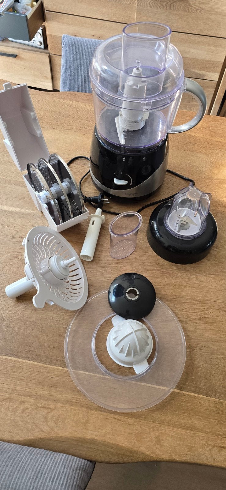 Nieuw! Grundig Premium Line Keukenmachine, 2 snelheden, Nieuw, Ophalen of Verzenden, 2 tot 3 liter