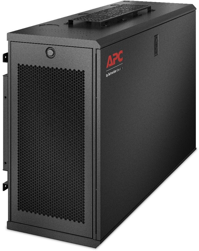 APC NetShelter WX 6U+6U Low-Profile Wall Mount Enclosure, Ophalen, Gebruikt, Geperforeerd, Geperforeerd