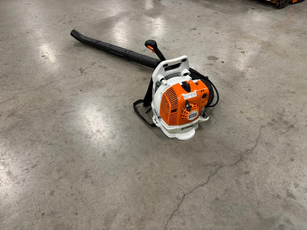 Stihl BR200 ruggedragen bladblazer, Tuin en Terras, Bladblazers, Ophalen, Gebruikt, Ruggedragen, Stihl