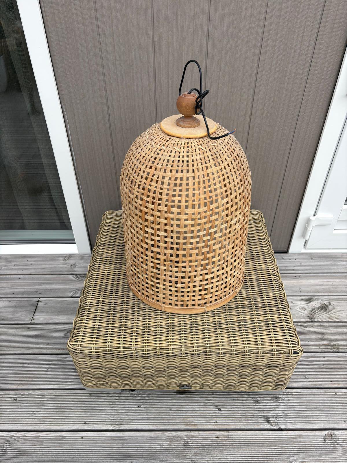 Rotan Hamglamp, Ophalen, Zo goed als nieuw