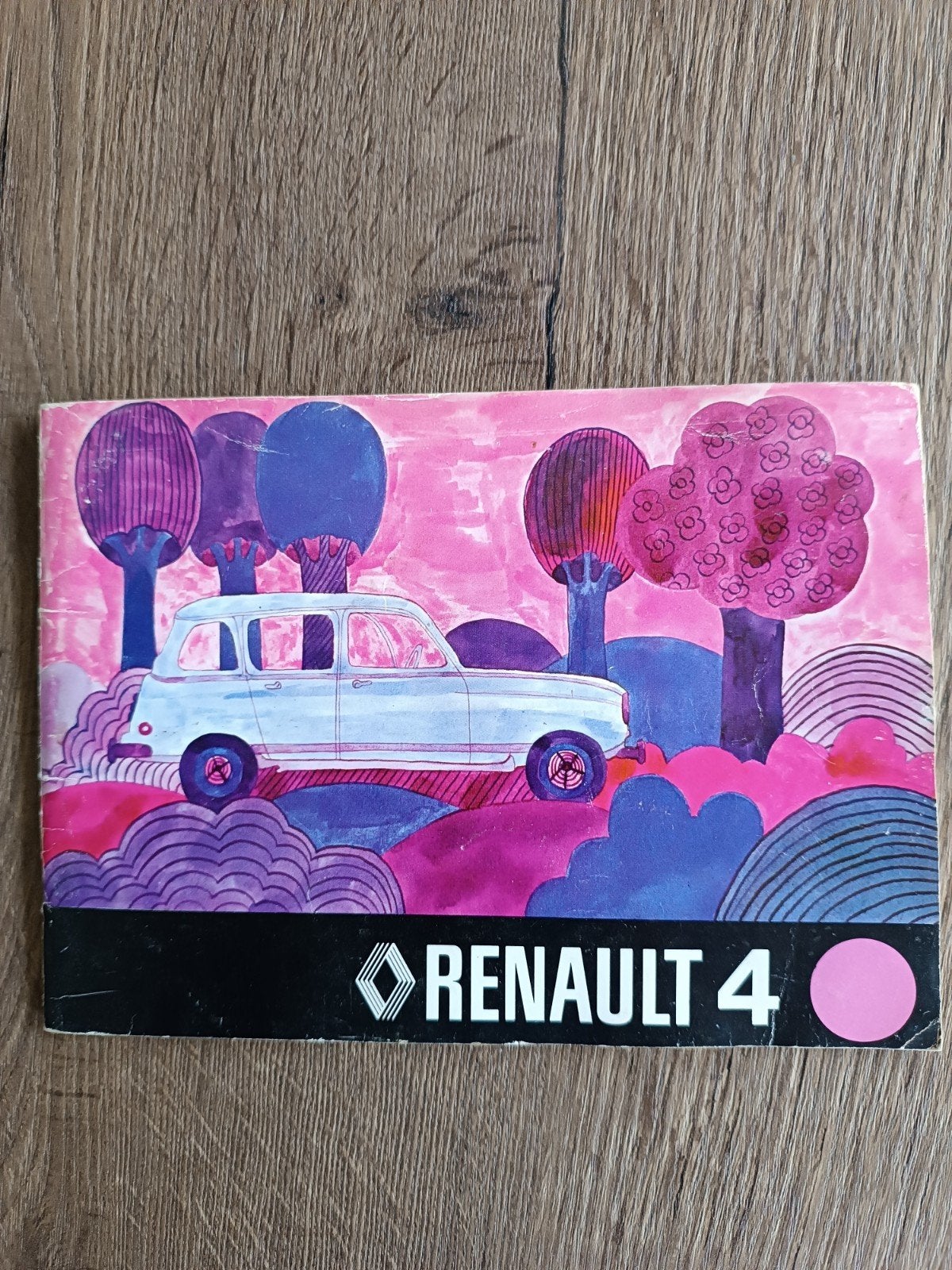 Renault 4 Instructieboekj (R1123, R1126, R2391, R2392, R2106, Ophalen of Verzenden