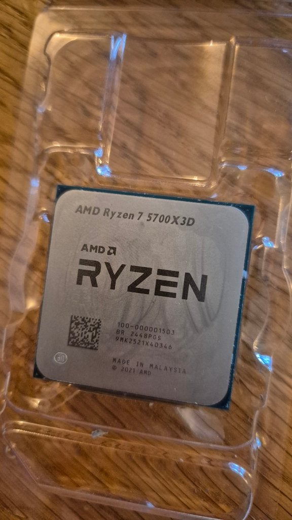 AMD Ryzen AM4 5700x3d (Gaming cpu), Computers en Software, Processors, 8-core, Gebruikt, Ophalen of Verzenden, AMD Ryzen 7