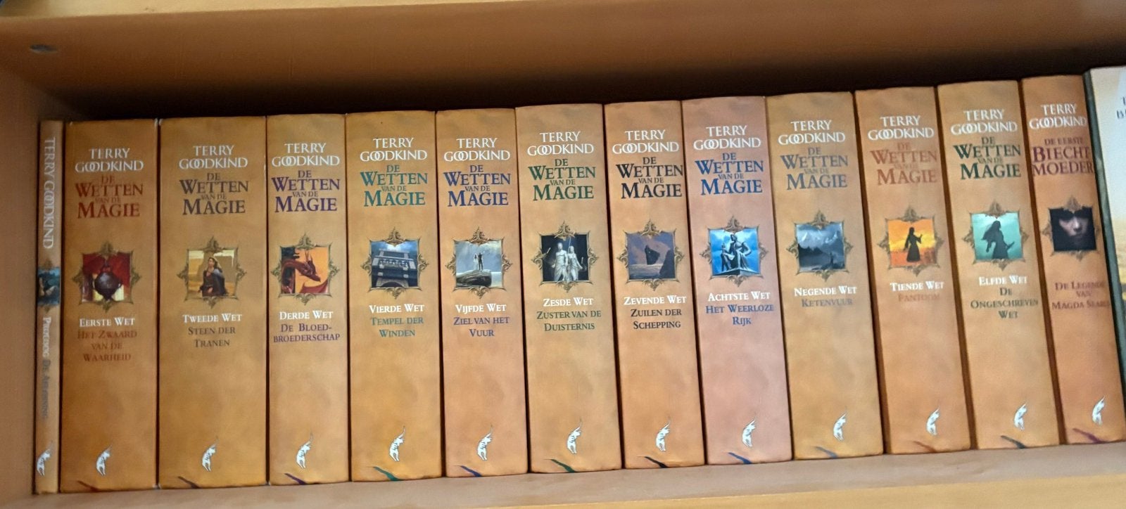 Wetten van de magie, terry goodkind, hardcover, Ophalen, Gelezen