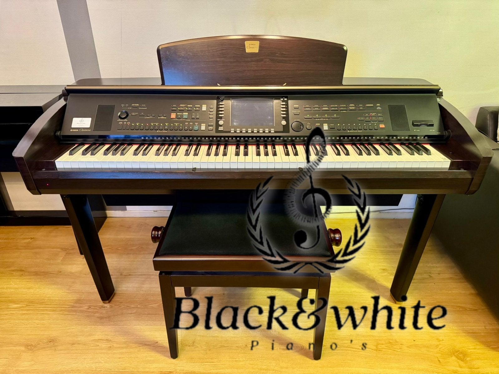 Yamaha Clavinova elektrische RTM concert piano garantie+kruk, Yamaha Clavinova, Yamaha Clavinova, 88 toetsen, Yamaha Clavinova