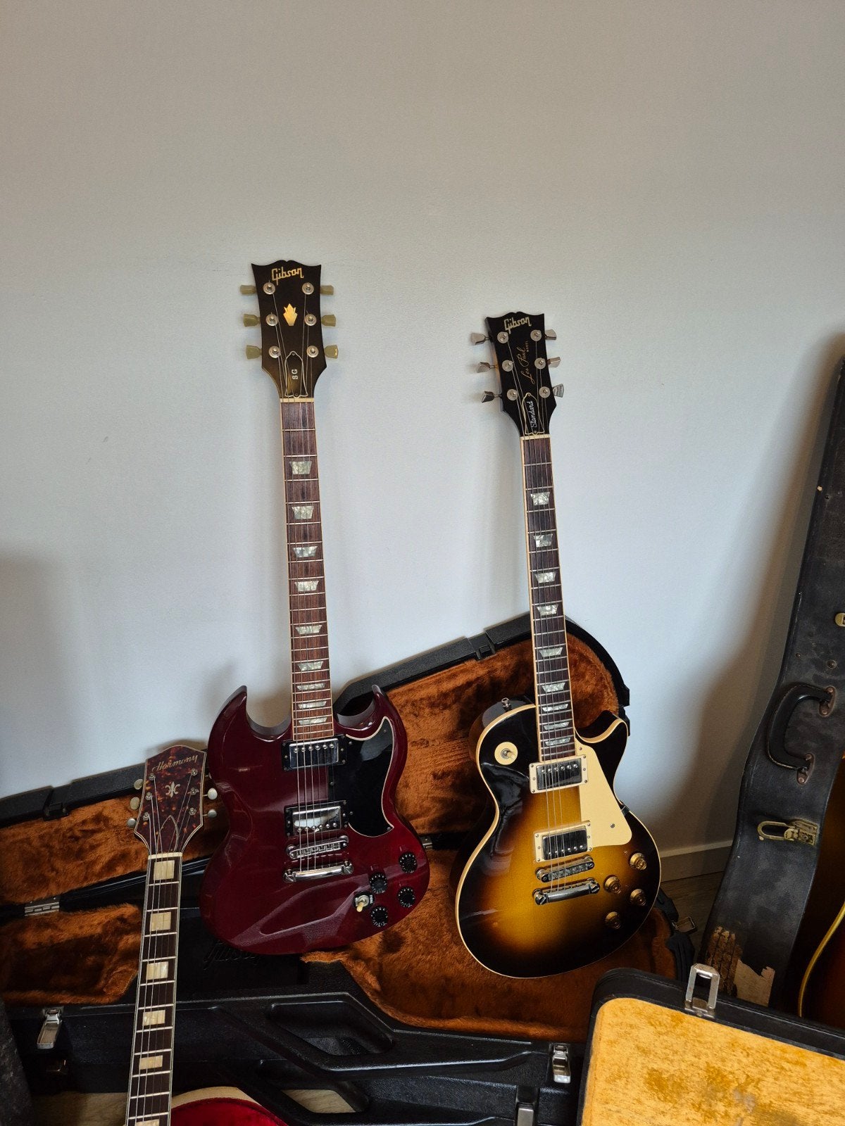 Foto 6 van Gitaar collectie vintage/high end. Gibson Harmony Burns etc
