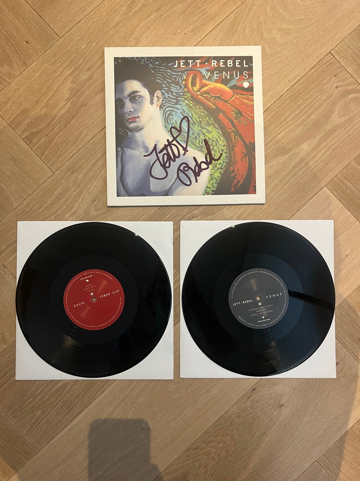 Jett Rebel - Venus & Mars LP (Gesigneerd), 10 inch, Pop, Gesigneerd, Ophalen of Verzenden